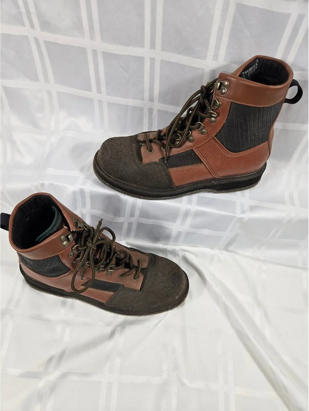 Vintage Hodgman Lakestream Fly Fishing Wading Boots Size 11
